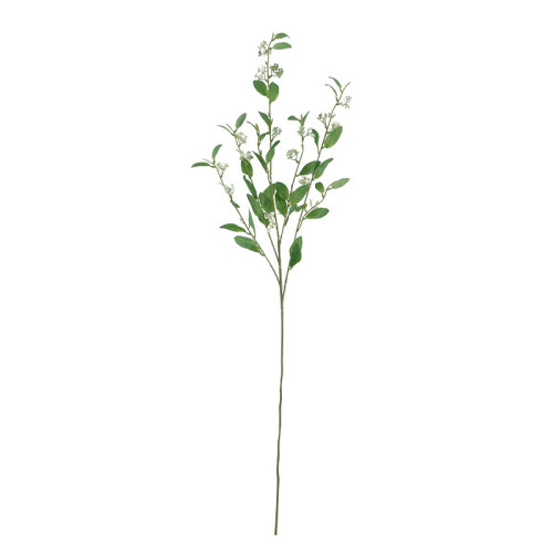 Artificial plant false leaf soft decoration garden landscaping plant decoration flower with fruit rice firewood leaf