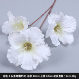 2021Simulation of three morning glory wedding hall road lead hotel home decoration photography props flower material