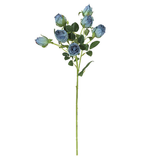 Artificial flower wedding decoration simulation flower home decoration retro rose bouquet