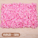 Wedding background flower wall imitation flower shop window decoration rose Hydrangea carpet silk artificial flower