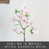 Simulation flower silk flower home  decoration wedding manufacturers wholesale 8 Tiger orchids