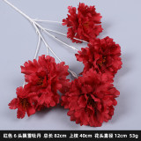 2021Wedding supplies fake flowers road guide decoration hotel banquet flowers artificial flowers snow Peony