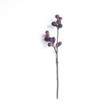 Home vase arrangement decoration study living room succulent single branch foam fruit simulation FIG dried fruit