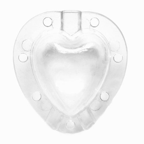 Wholesale Plastic Fruit Vegetable Mold Tool Garden Heart Shape Strawberry Mold Transparent Mold