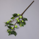 10 leafy apple branches Chinese Flower Bonsai ornaments fake flowers simulated plastic fruit