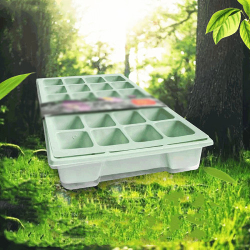 Hot Selling Seed Sprouting Tray Plastic Home Seed Trays Seedling Starter Garden Seeding Nursery Tray Planting