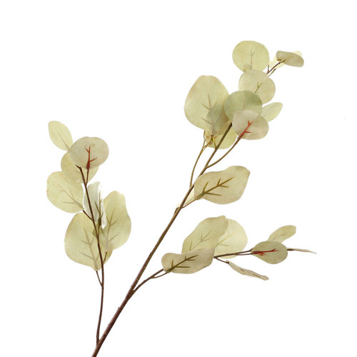 Factory Wholesale Cheap Artificial Flowers Green Eucalyptus Leaves Artificial Flowers For Home Decoration