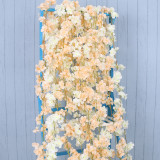 2021Simulated cherry vine winding air conditioning pipe vine flower tree artificial plastic artificial flower
