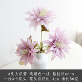 Simulated silk flower home furnishings wedding decoration flower arrangement network new 3 big clawed chrysanthemums