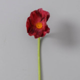 2021PU mini poppy home decoration flower arrangement small poppy