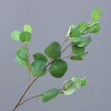 Factory Wholesale Cheap Artificial Flowers Green Eucalyptus Leaves Artificial Flowers For Home Decoration