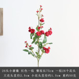 2021Simulation of 26 small Rose Rose Silk flower decoration  for wedding