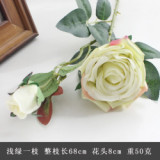 2021 manufacturer wholesale wedding home decoration bottle flower 2 simulated flower roses