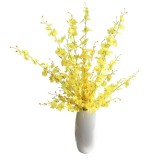 5 fork imitation flower dance orchid silk flower decoration wedding ornaments wenxinlan manufacturer wholesale