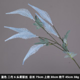 Artificial Grass Potted Plant,Artificial Dogtail Grass in black Pot Natural Artificial Plants for Home office decoration