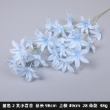 2021 Wedding supplies ceiling decoration flowers silk hall artificial flower road simulation flowers tiger orchi