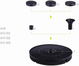 Wholesale Solar Floating Fountain Home Solar Garden Pump Solar Decoration Outdoor Garden Solar Powered Pump