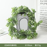 Vine green plant ceiling wall hanging green leaf plastic flowers wedding simulation Eucalyptus rattan