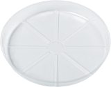 12 Inch 8 Pack High Quality Clear Plastic Flower Plant Pot Saucer Plastic Garden Round Plant Saucer