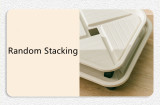 Wholesale Durable Square Plastic Plate Tray Pallets For Flowers Flower Pot Tray