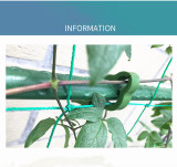Wholesale Green Color Plant Clips Plastic Tomato Pepper Greenhouse Plant Support Clip Outdoor Indoor Garden Plant Support Clips