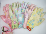 Wholesale High Quality Flowers Printed Accessories Hands Man Gloves For Work Gloves Gardening