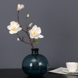 Lifelike artificial flower home decoration vase flower arrangement pieces EVA feel small magnolia