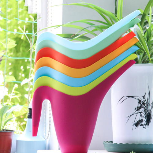 Water Beak Pouring Kettle Tool Watering Colorful Bottles with Long Nozzle Beak Dropper for Succulents Plant Flower