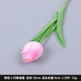 2021Manufacturers wholesale hand moisturizing Mini tulip imitation flowers foreign trade export wedding home  Artificial Flowers