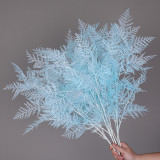 Simulated rime Phoenix grass wedding hall hotel home living room decoration flower dining table photography ornaments