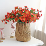 2021Silk flower home decoration bottle flower wedding ornaments artificial flowers 20 long stem daisies