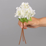 Cross border decorative vase flower arrangement in northern Europe 3 mini hydrangea  flowers