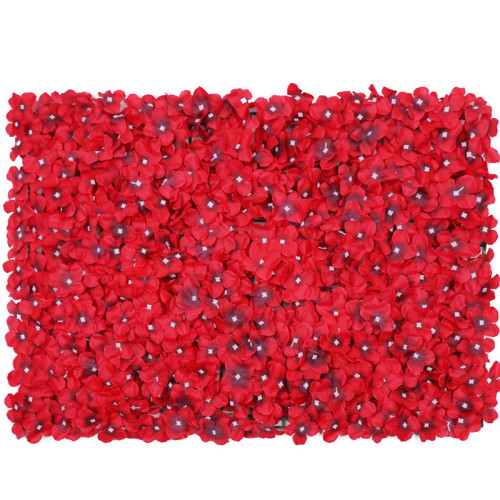 Wedding background flower wall imitation flower shop window decoration rose Hydrangea carpet silk artificial flower