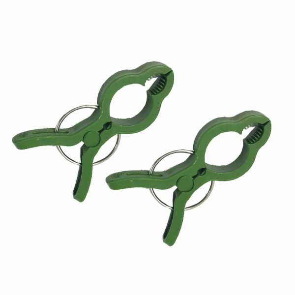 Wholesale Green Color Plant Clips Plastic Tomato Pepper Greenhouse Plant Support Clip Outdoor Indoor Garden Plant Support Clips