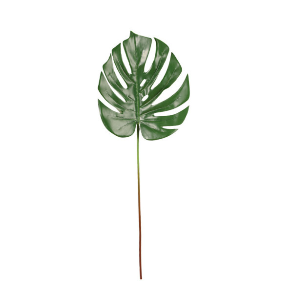 2021 Creative INS Mgrid Accessories Leaf Decoration Single Plant PU Simulation Turtle Leaf