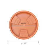 Non-slip Flower Pots Bonsai Moving Base Tray Round Universal Wheel Yard Gardening Flower Pot Tray For Plant Succulent