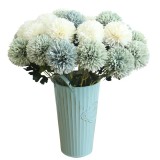 2021Home decoration vase flower wedding arrangement artificial flowers European hydrangea simulation flowers