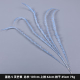 2021Imitation flower Miscanthus Wedding Hall Hotel birthday party decoration artificial flower line leaf material