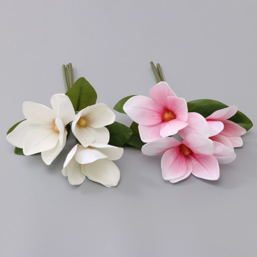 3 bunches of yulan simulation flower home decoration hotel ornaments props flower