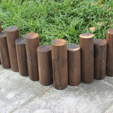 Hot Sale Durable Garden Decoration Outdoor Wood Fencing Anticorrosive Wooden Fence