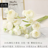 Simulation holding bouquet of flowers home  decoration bottle flower wedding 6 bundled simulation small tea bud