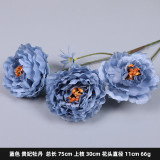 2021Artificial silk flower household wedding wedding hall soft outfit simulation peony flowers