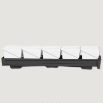 Wholesale Succulentplant Nursery Plastic Seeding Creative And Breathable Flowerpot With Tray Sets