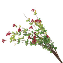Factory Supply Good Quality Artificial Flowers Decorative Artificial Sour Plum For Home Wedding Decoration