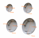High Quality Plastic Plant Trays Wholesale Round Shaped Plastic Plant Pot Saucer Outdoor Plastic Plant Saucer Flower Pots