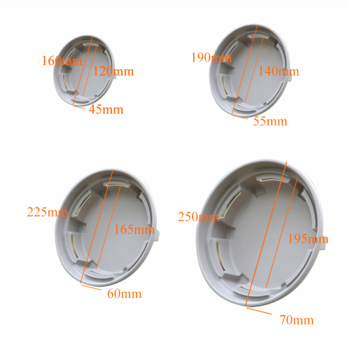 High Quality Plastic Plant Trays Wholesale Round Shaped Plastic Plant Pot Saucer Outdoor Plastic Plant Saucer Flower Pots