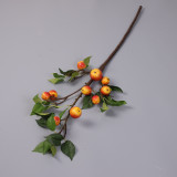 10 leafy apple branches Chinese Flower Bonsai ornaments fake flowers simulated plastic fruit
