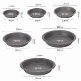 Thickened Plastic Flower Pot Tray Household Round Extra Large Succulent Flower Pot Bottom Tray