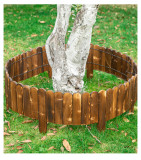 Thickened High Quality Bendable Garden Anticorrosive Wooden Fence Picket Fence Wood Decorative Garden Fences