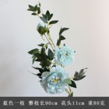 2021Simulation silk flower decoration wedding manufacturers wholesale 3 European peonies